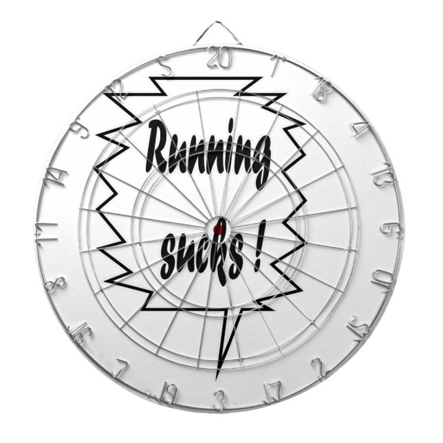 Running Sucks Dartboard (Front)