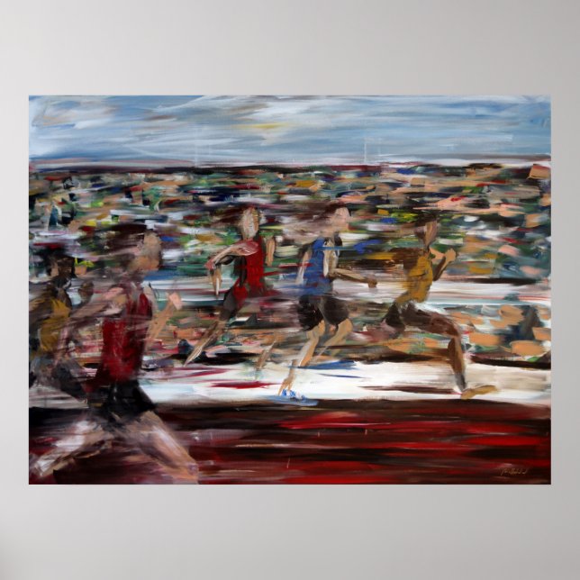 Running the Race Poster (Front)