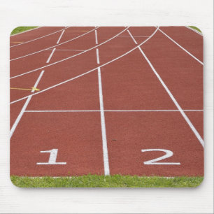 Running Track and Field Mouse Pad