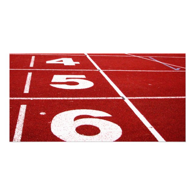 Running Track Card (Front)