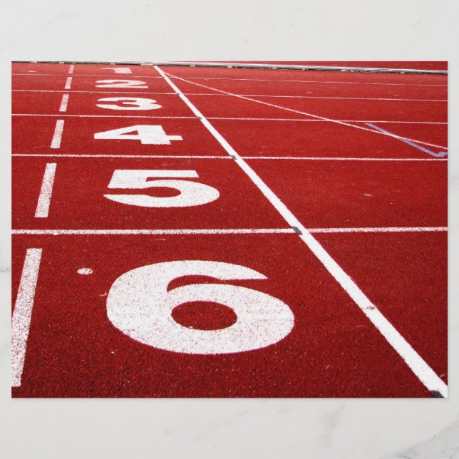 Running Track Flyer (Front)