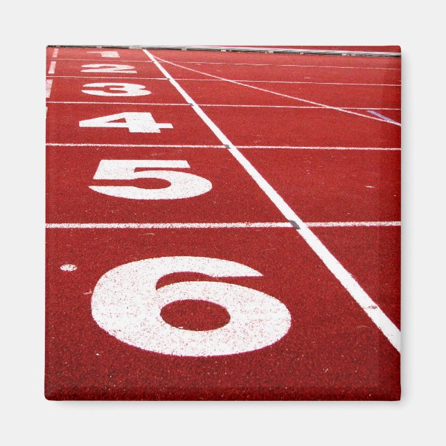 Running track magnet (Front)