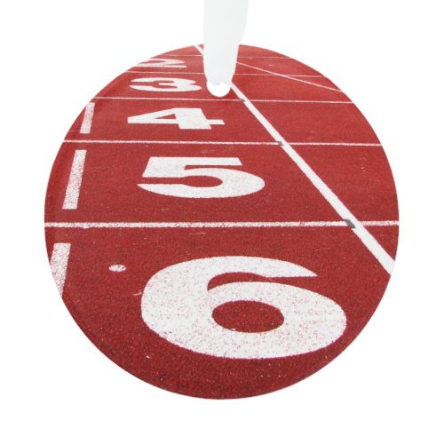 Running Track Ornament