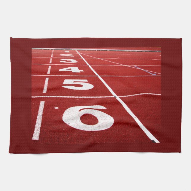 Running Track Towel (Horizontal)