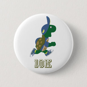 Running Turtle 10K - Blue Button