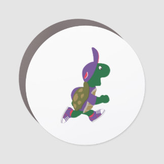 Running Turtle Car Magnet