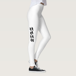 Running turtles leggings