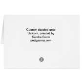 Running Unicorn Cards (Back Horizontal)
