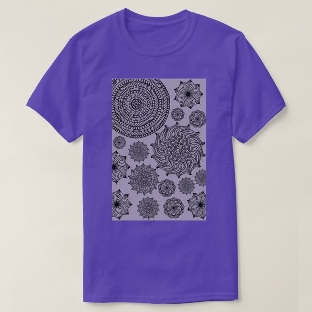 Running Up That Hill with random design T-Shirt (Design Front)