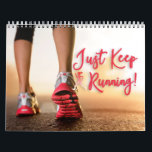 Running Wall Calendar for Women<br><div class="desc">Inspiration runner calendar for women.</div>