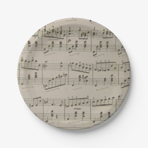 Running Waltz Paper Plates