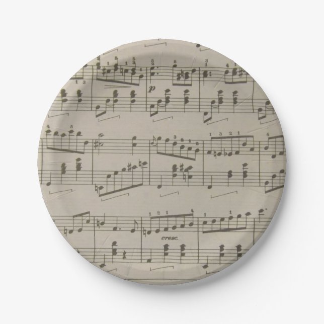 Running Waltz Paper Plates (Front)