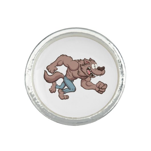 Running Werewolf Ring (Front)