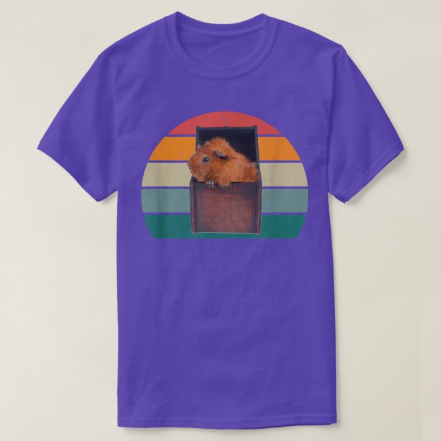 running wheel guinea pig mom dad playpen cage guin T-Shirt (Design Front)