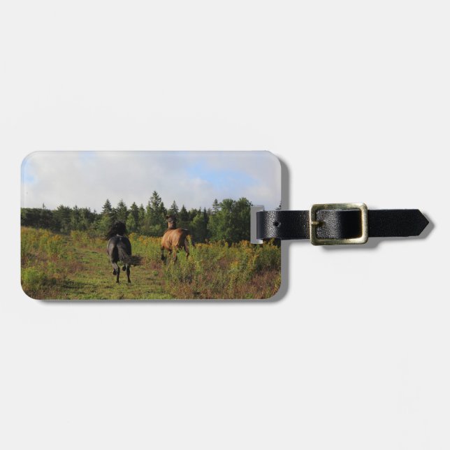 Running Wild Luggage Tag (Front Horizontal)