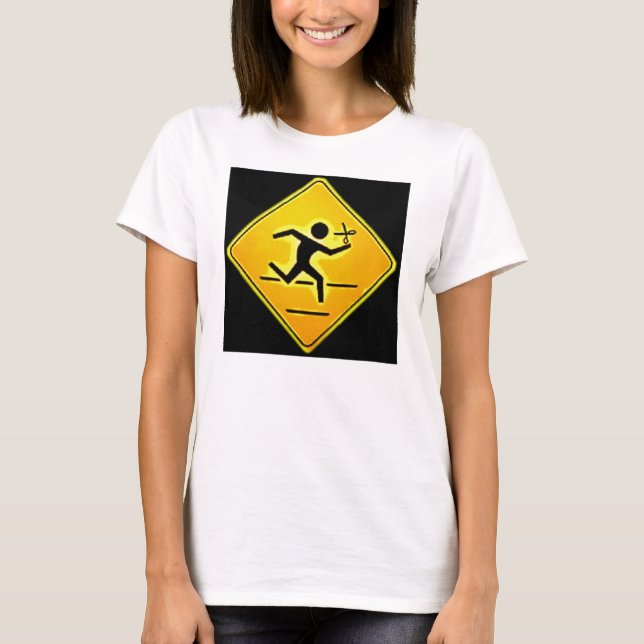 Running with Scissors T-Shirt (Front)