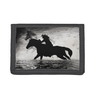 Running with Spirits - Horses Tri-fold Wallet