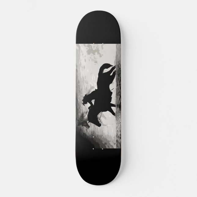 Running with the Spirits - Horses   Skateboard (Front)