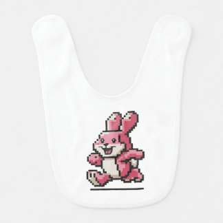 Runny Bunny Baby Bib