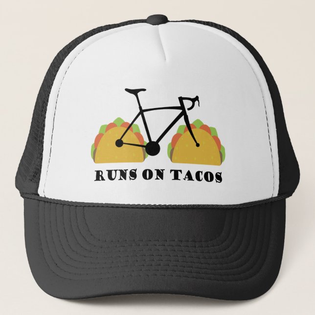Runs On Tacos Trucker Hat (Front)