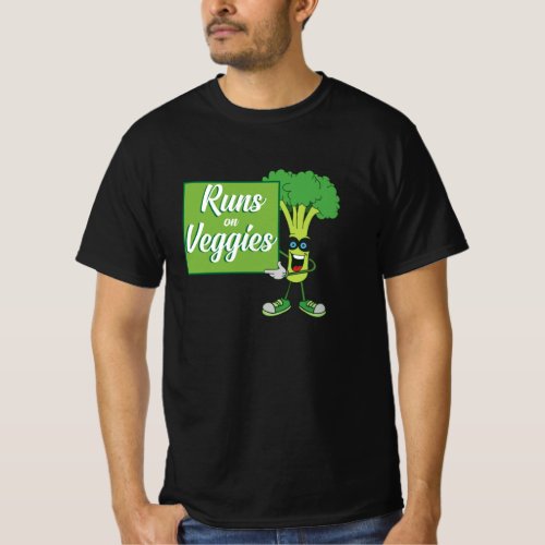 Runs On Veggies T_Shirt