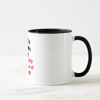 Runs Out Of Bacon Mug