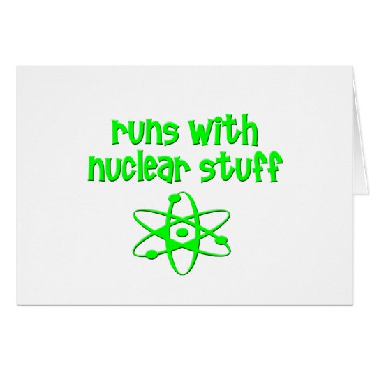 Runs With Nuclear Stuff Cards (Front Horizontal)