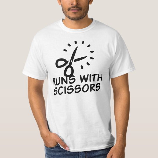 how to design a shirt with scissors