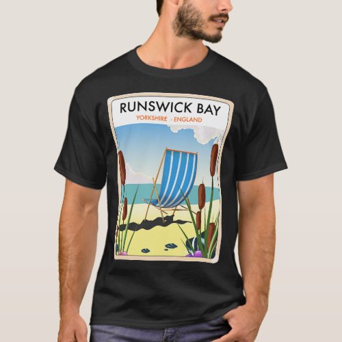Runswick Bay Yorkshire England T_Shirt