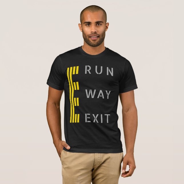 Runway Exit T-Shirt (Front Full)