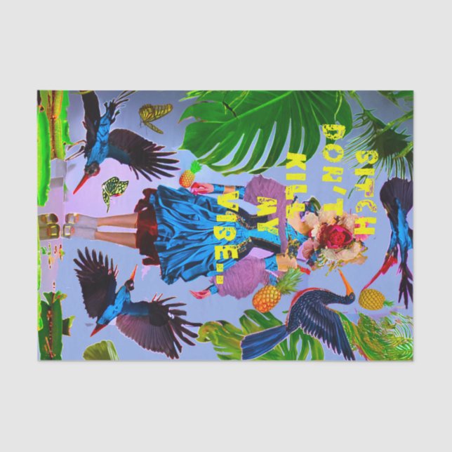 Runway model Tissue paper (Front)