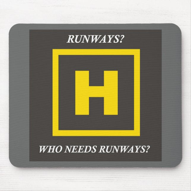 Runways? Mouse Pad (Front)