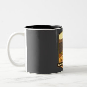 Runyon Canyon Trail - Los Angeles hiking Two-Tone Coffee Mug