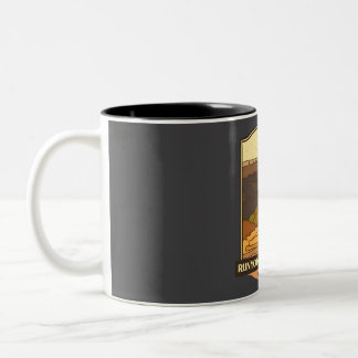 Runyon Canyon Trail - Los Angeles hiking Two-Tone Coffee Mug