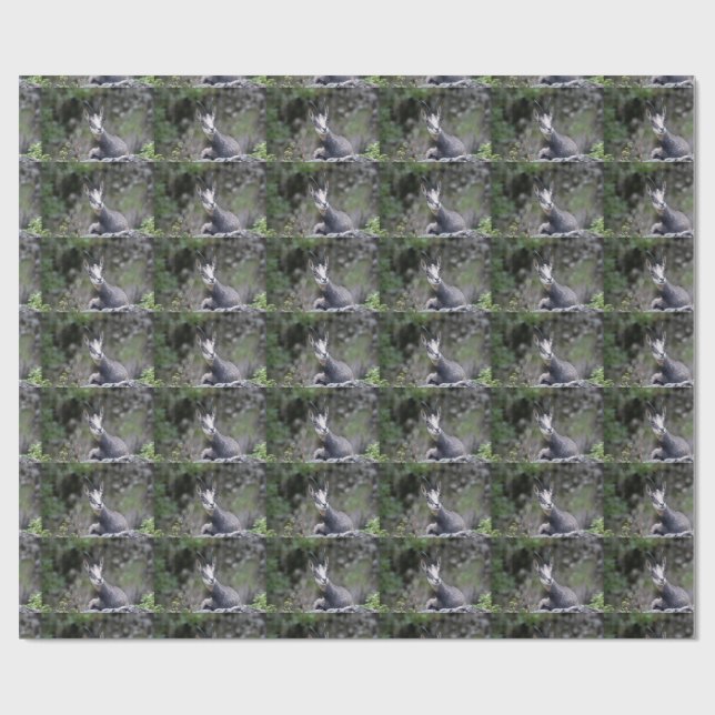 Rupicapra rupicapra wrapping paper (Flat)