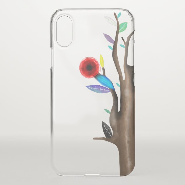 Rupydetequila BEST FRIENDS TREE LEFT SIDE Uncommon iPhone Case (Back)