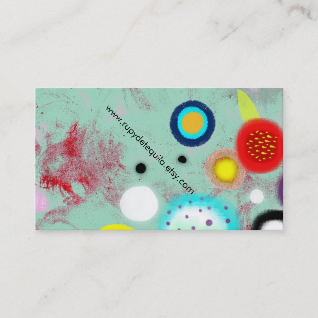 Rupydetequila Business Card (Front)