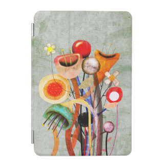 RUPYDETEQUILA floral blue wonderland layered art iPad Mini Cover