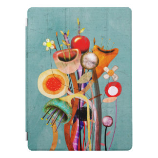 RUPYDETEQUILA floral blue wonderland layered art iPad Pro Cover