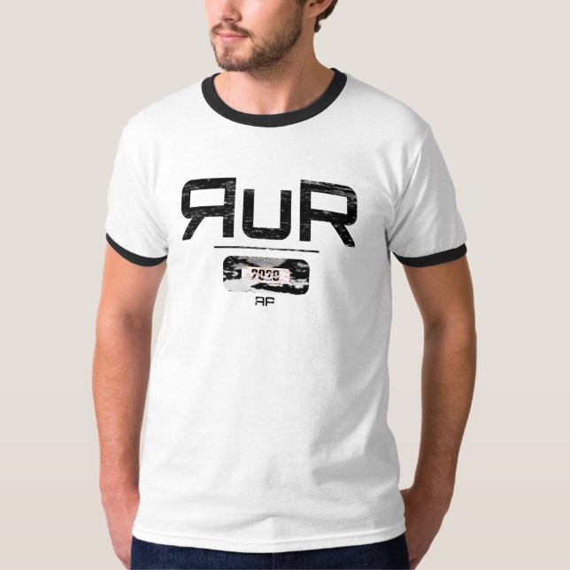 "RuR" Vintage Banded T-Shirt (Front)