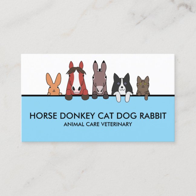 Rural Animal Care Business Card