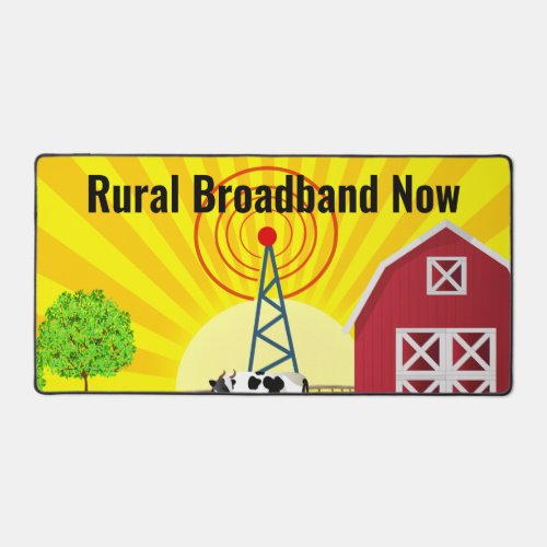 Rural Broadband Now Desk Mat