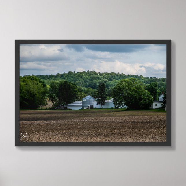 Rural Charm Value Poster Paper (Matte) (Framed Front)