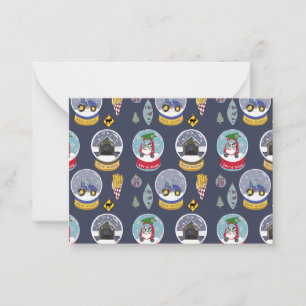 Rural Christmas Note Card