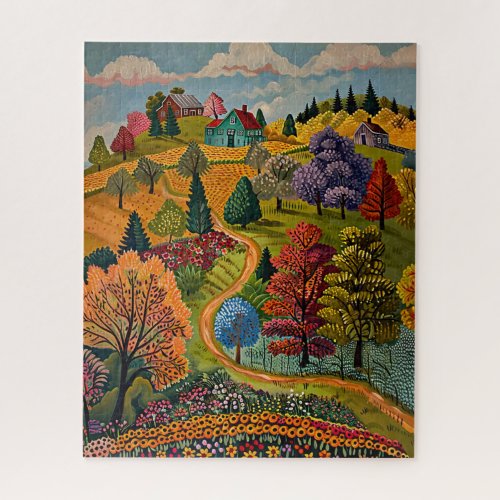Rural Countryside Jigsaw Puzzle