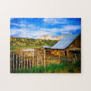 Rural Countryside Utah. Jigsaw Puzzle