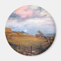 Rural Countryside View of the English Cotswolds