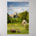 Rural Crom Castle Irish landscape poster