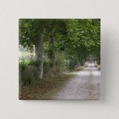 Rural dirt country road near the town of button