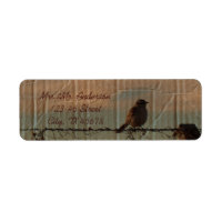 Rural Farm fence bird western barn wedding